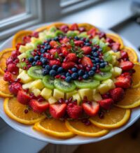 christmas fruit platter