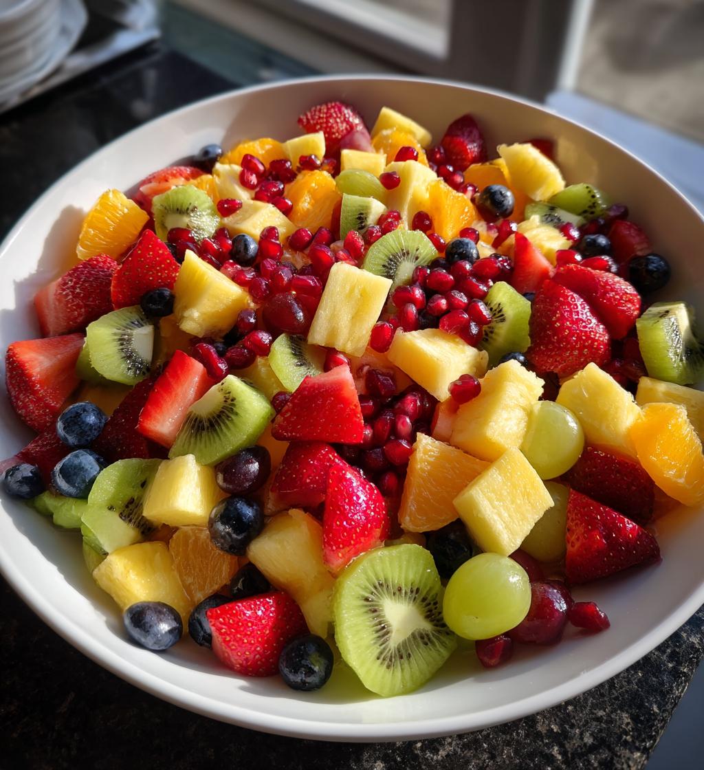 christmas fruit platter