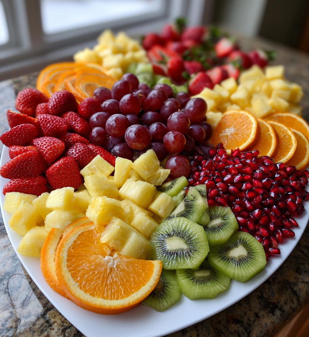 christmas fruit tray ideas