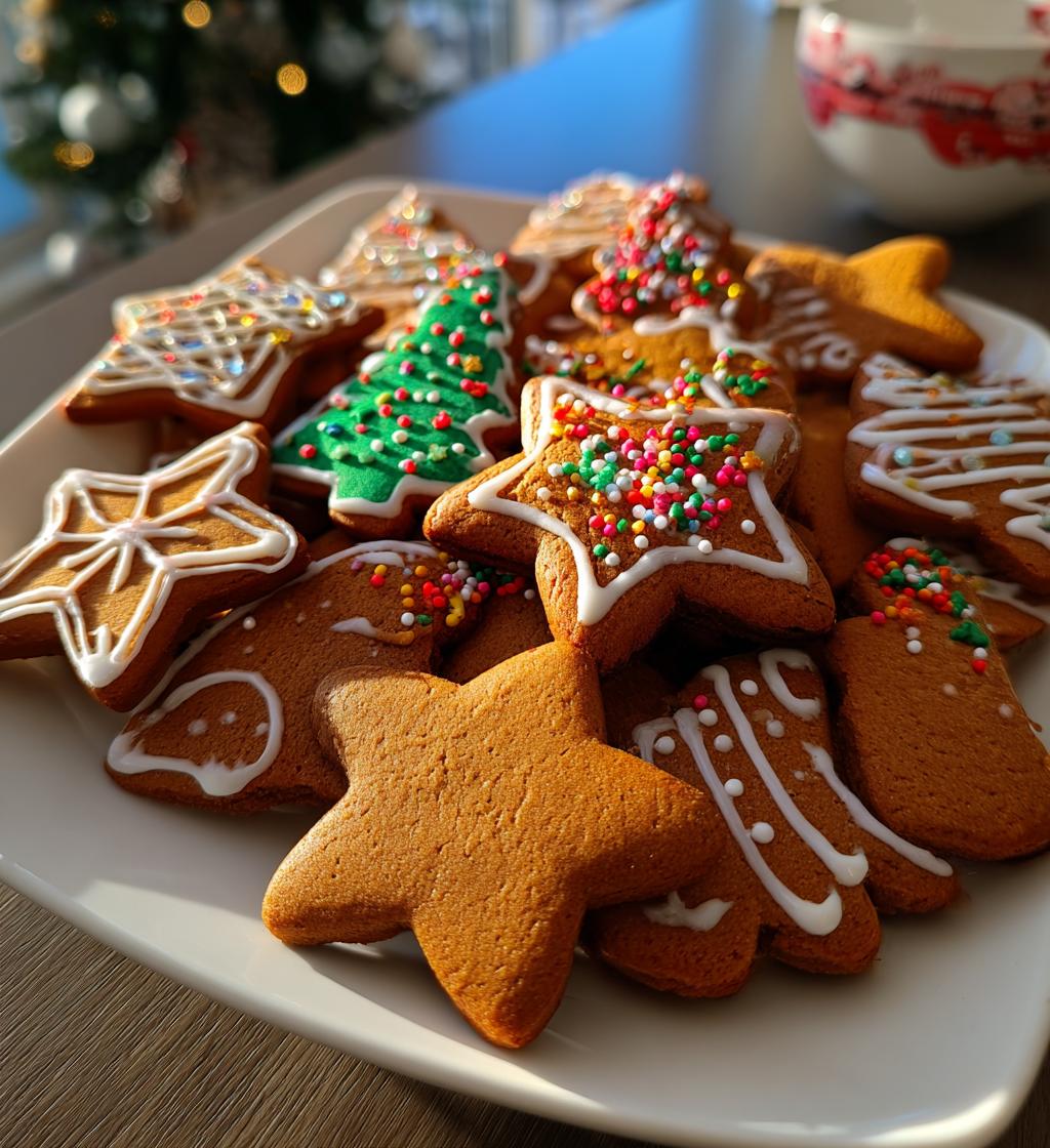 christmas gingerbread cookies