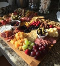 christmas graze board