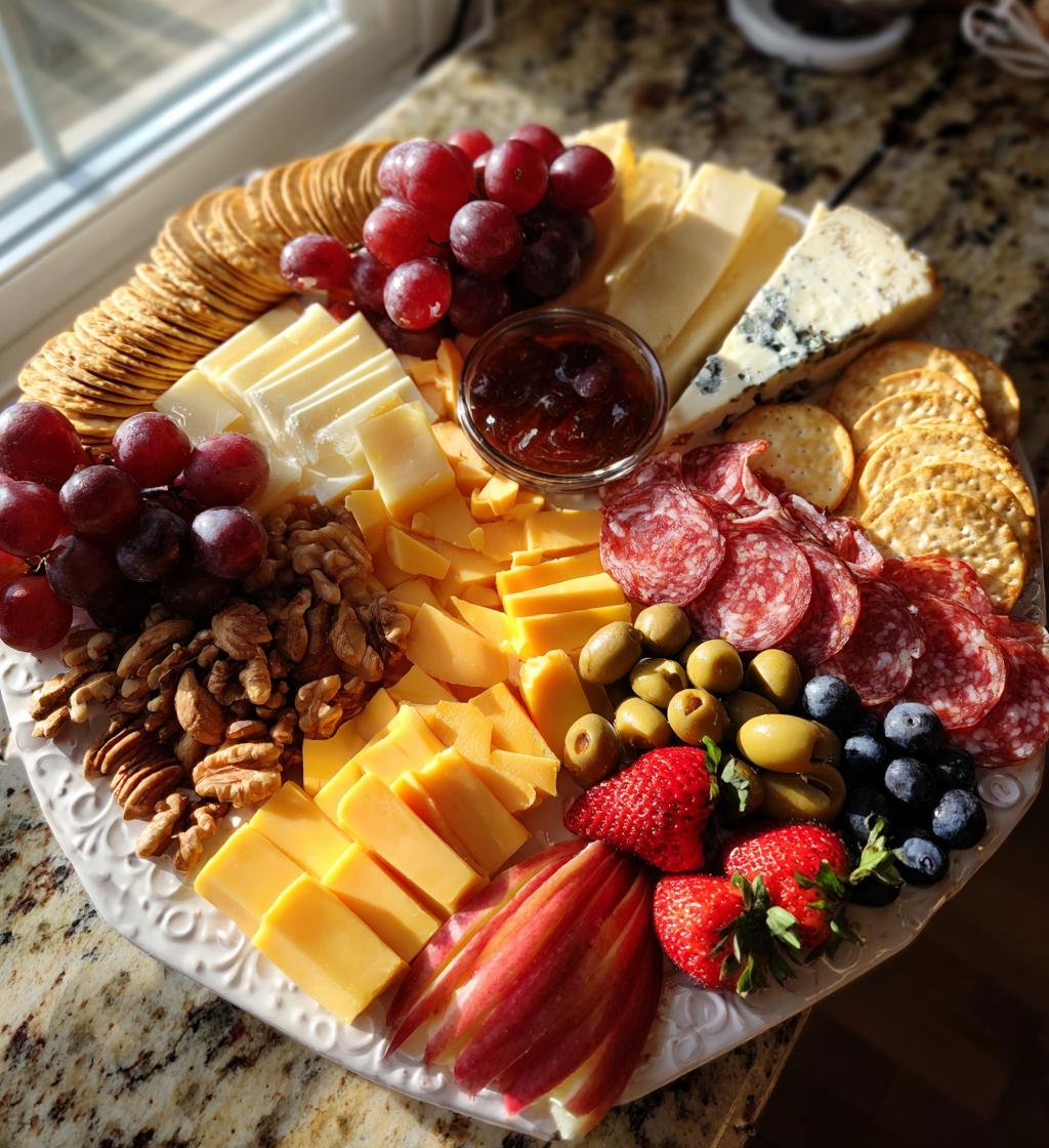 christmas grazing board