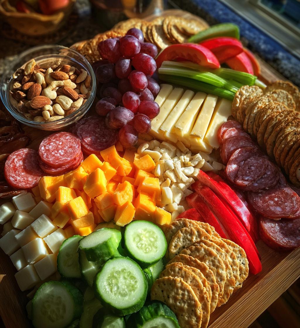 christmas grazing table