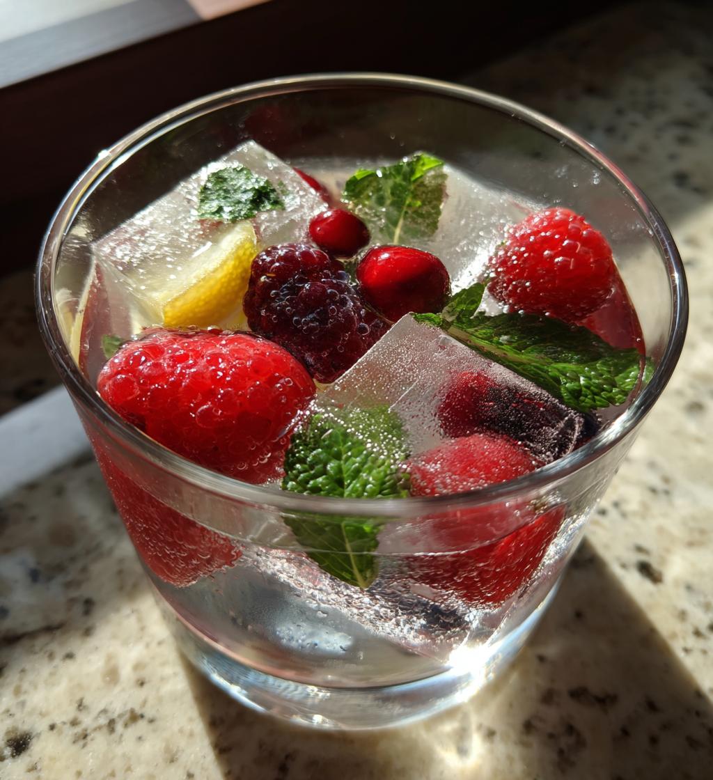 christmas ice cubes