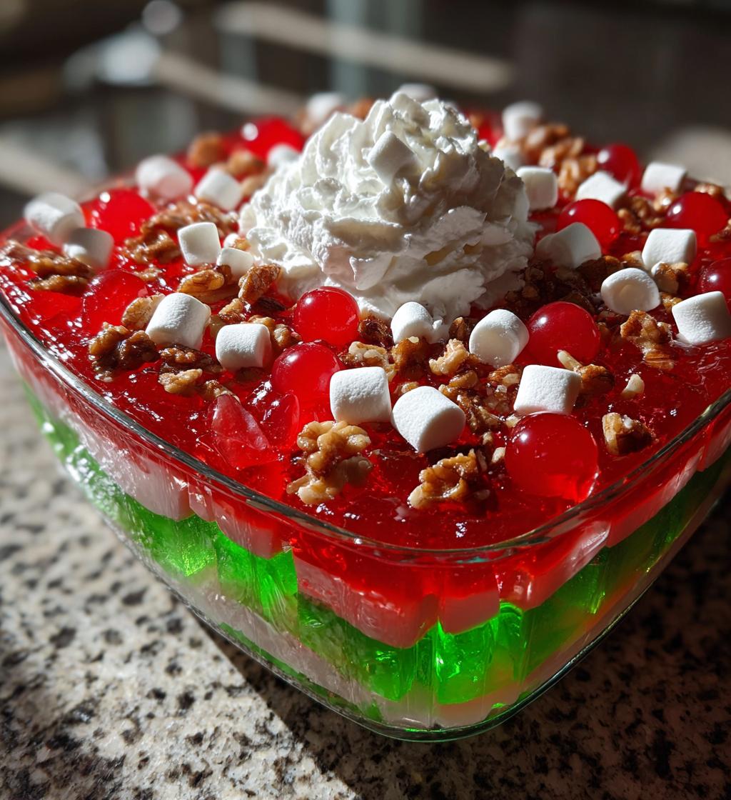 christmas jello salad