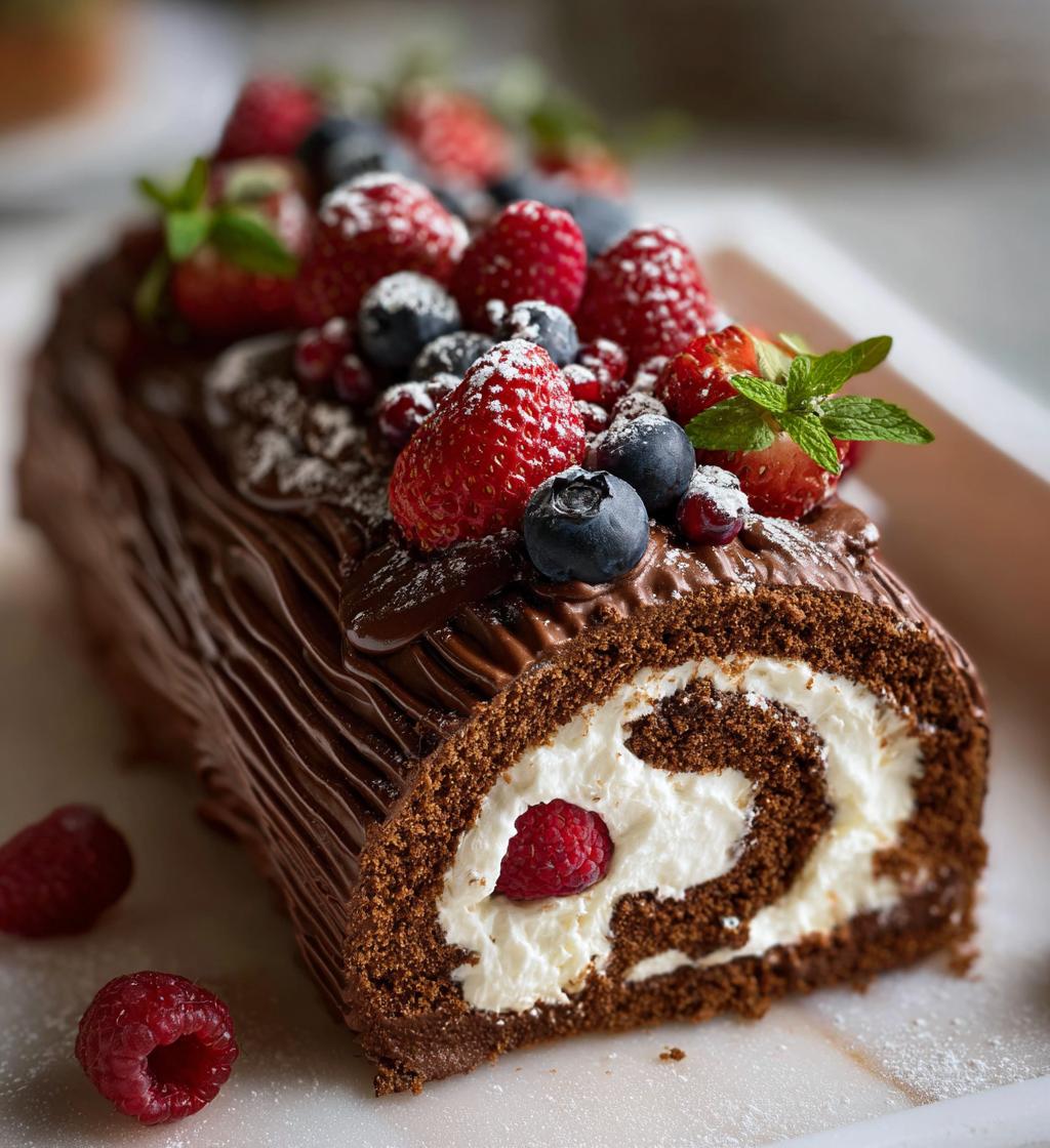 christmas log