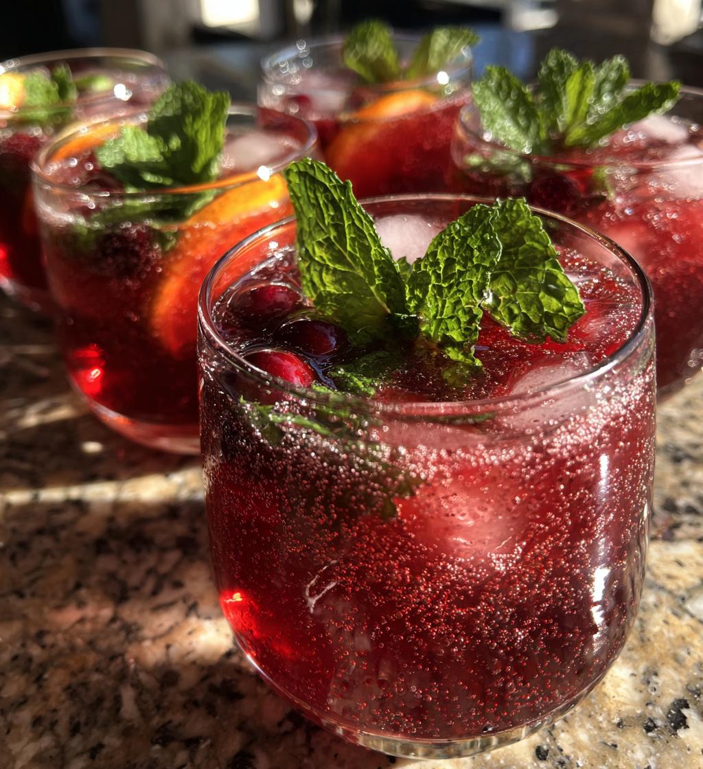 christmas mocktails