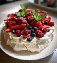 christmas pavlova