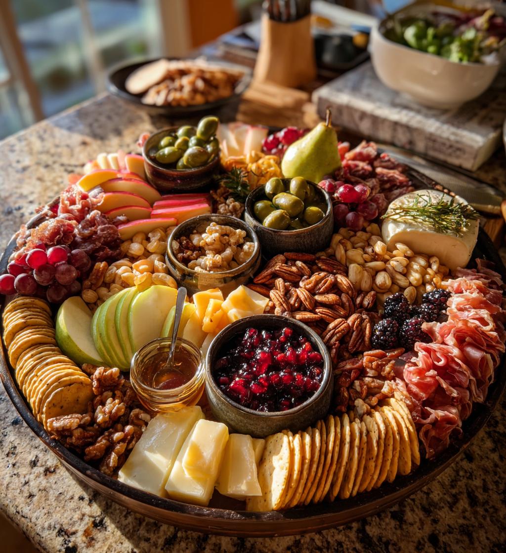 christmas platter