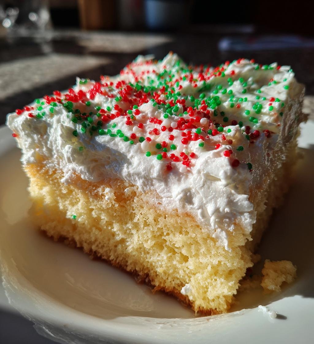 christmas poke cake