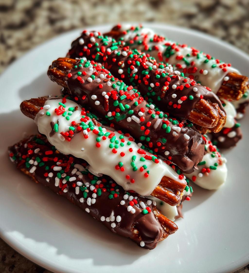 christmas pretzels