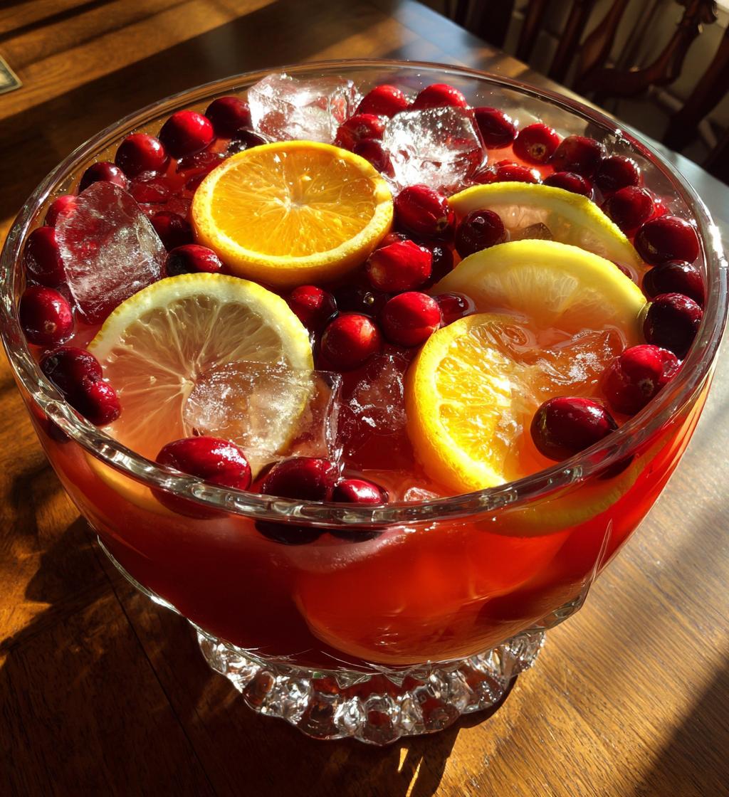 christmas punch recipes non alcoholic