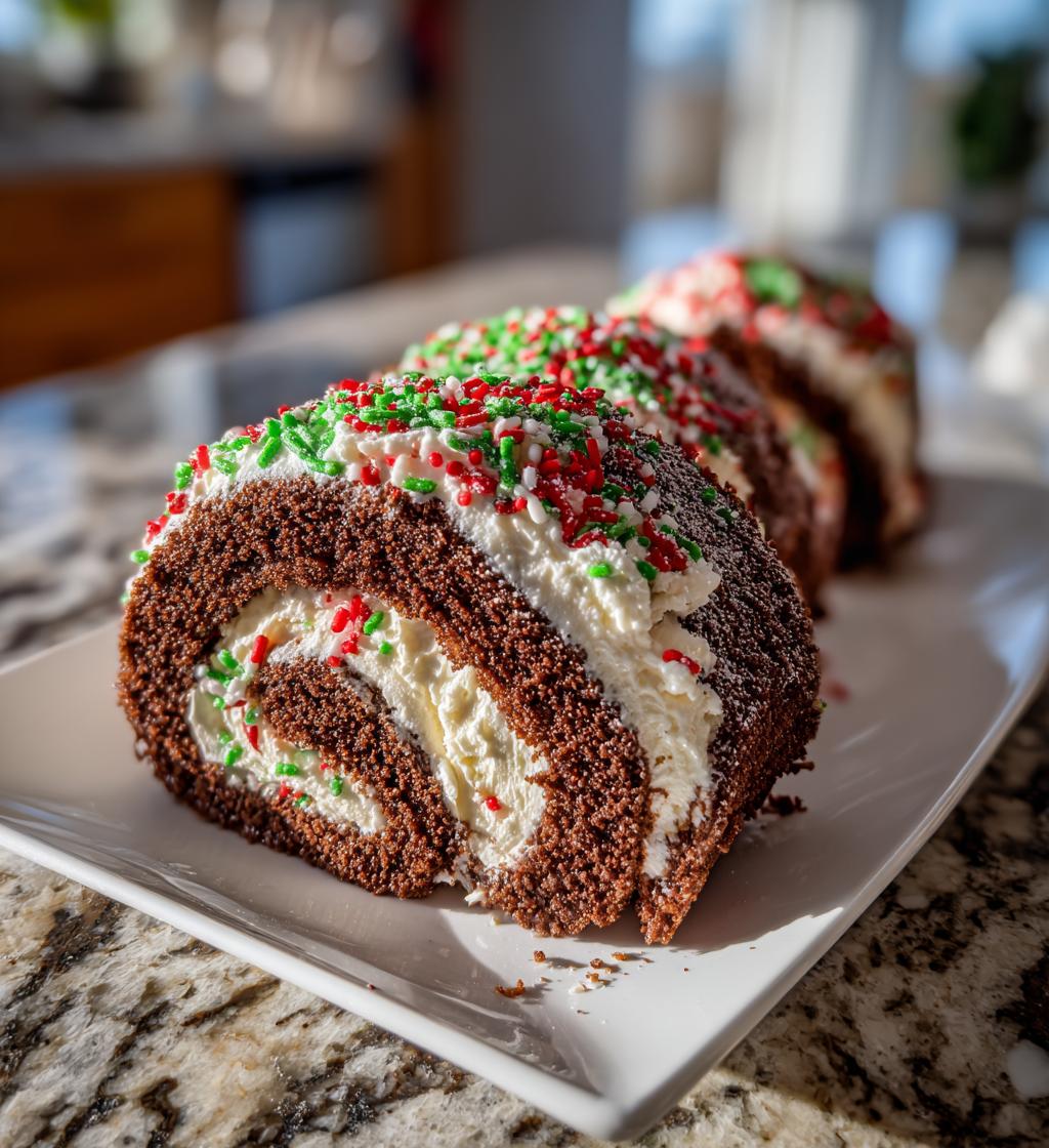 christmas roll cake