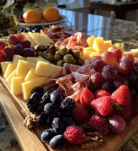 christmas snack board