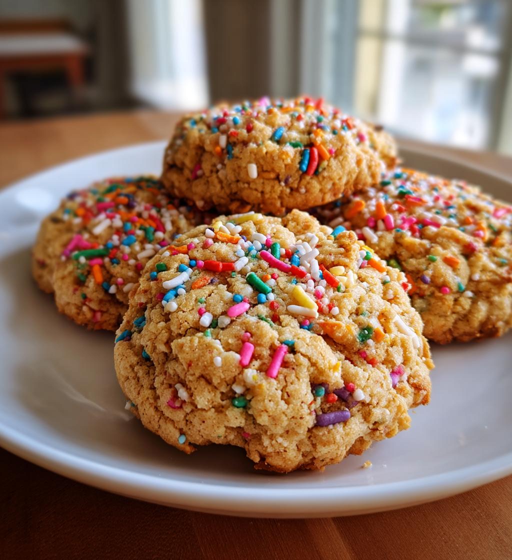 christmas sprinkle cookies