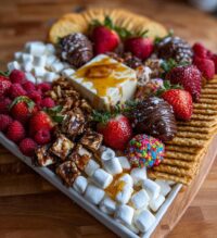 christmas sweet charcuterie board