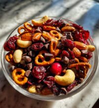 christmas trail mix