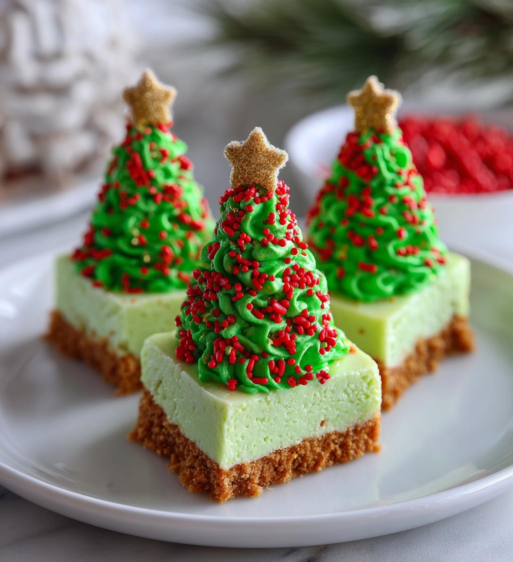 christmas tree cake cheesecake