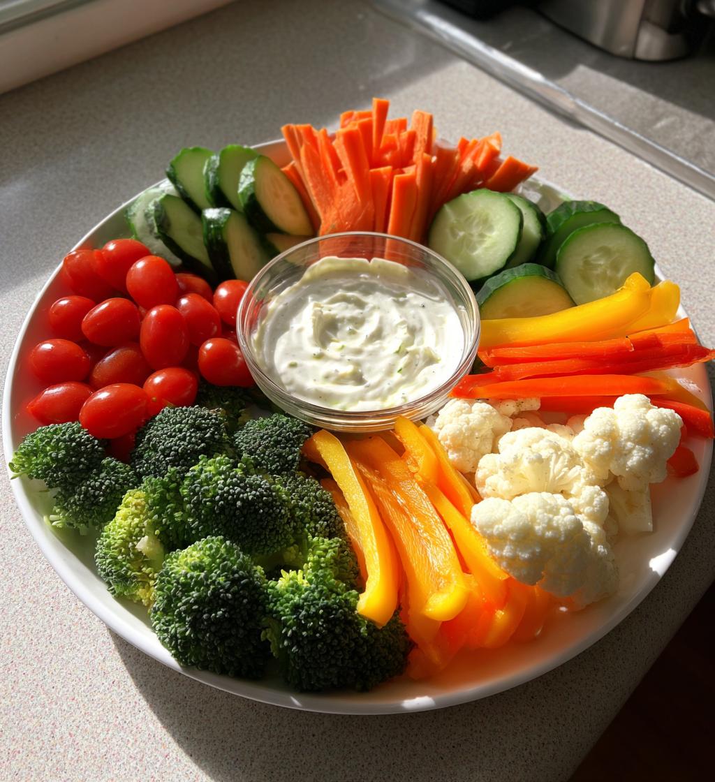 christmas veggie tray