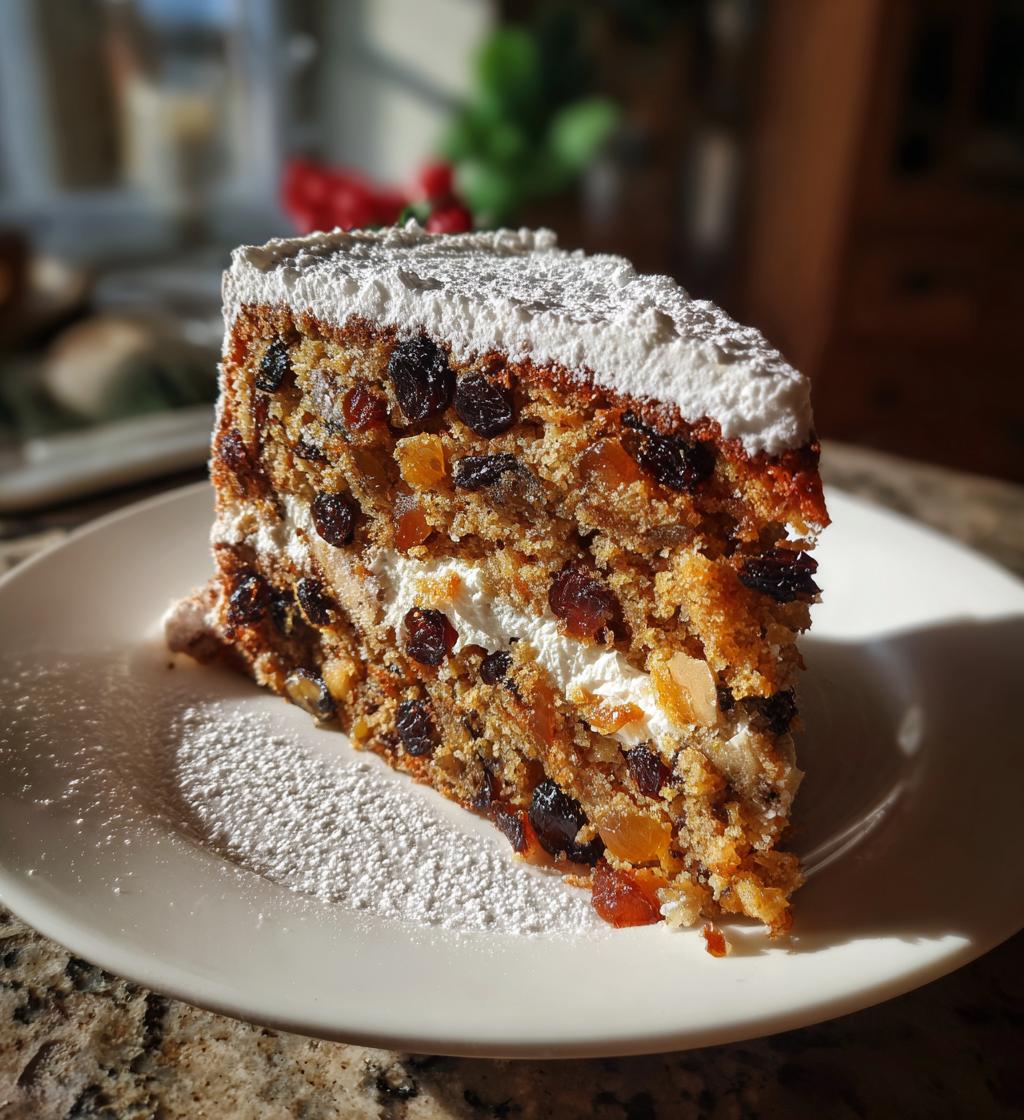 christmas vintage cake