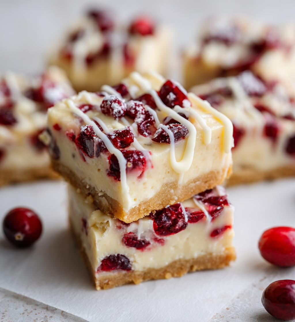 cranberry bliss bars