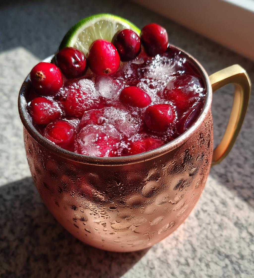 cranberry moscow mule recipe