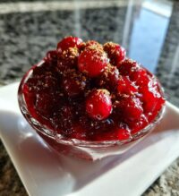 cranberry sauce