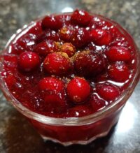 cranberry sauce