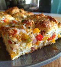 croissant breakfast casserole