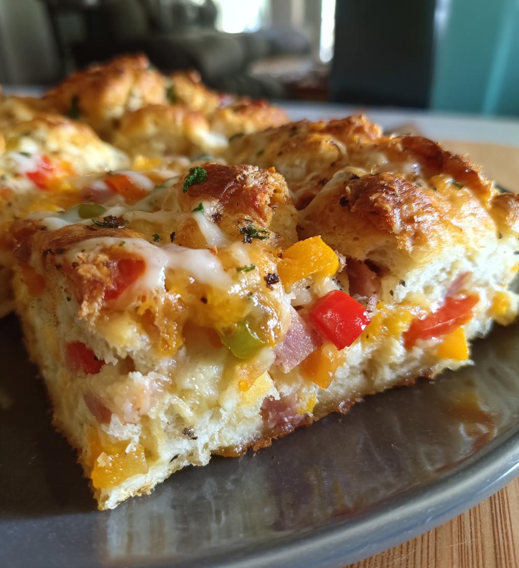 croissant breakfast casserole