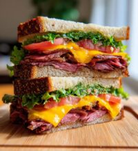 deli roast beef sandwich