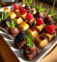 dessert platter