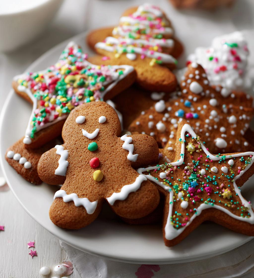 gingerbread cookies decorated