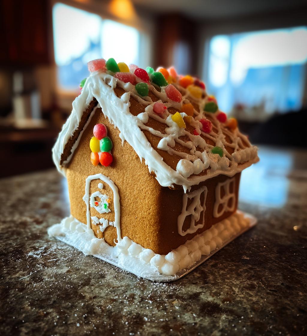 gingerbread house recipe