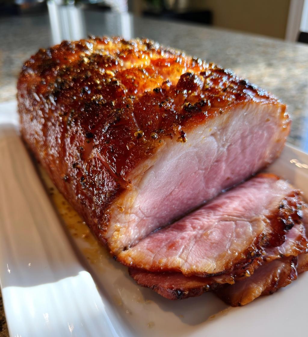 glazed ham