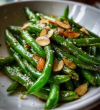 green bean almondine