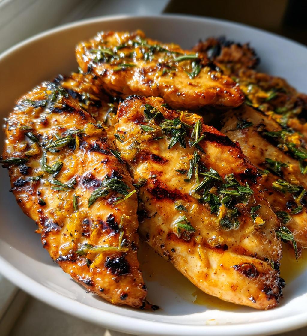 grilled citrus chicken