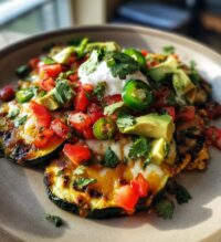 grilled zucchini nachos