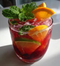 holiday mocktail