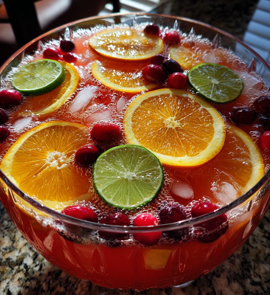 holiday punch recipes alcoholic