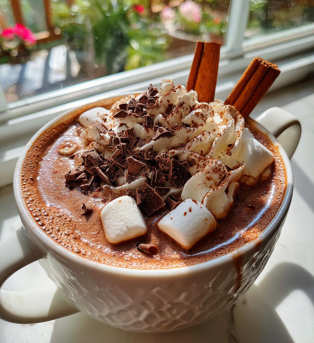 hot chocolate station ideas