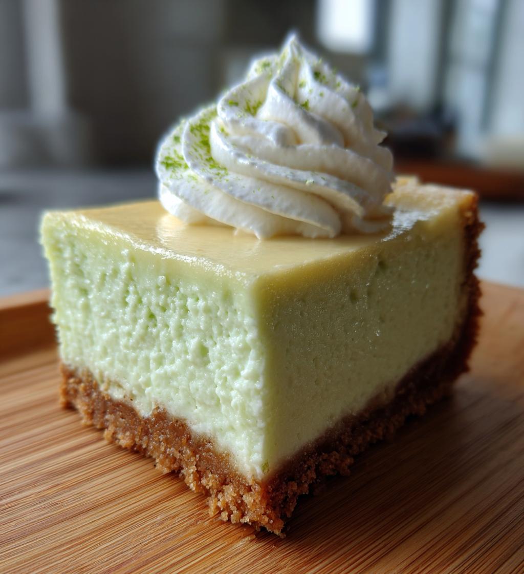 key lime cheesecake
