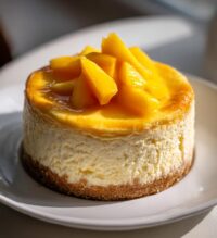 mango cheesecake
