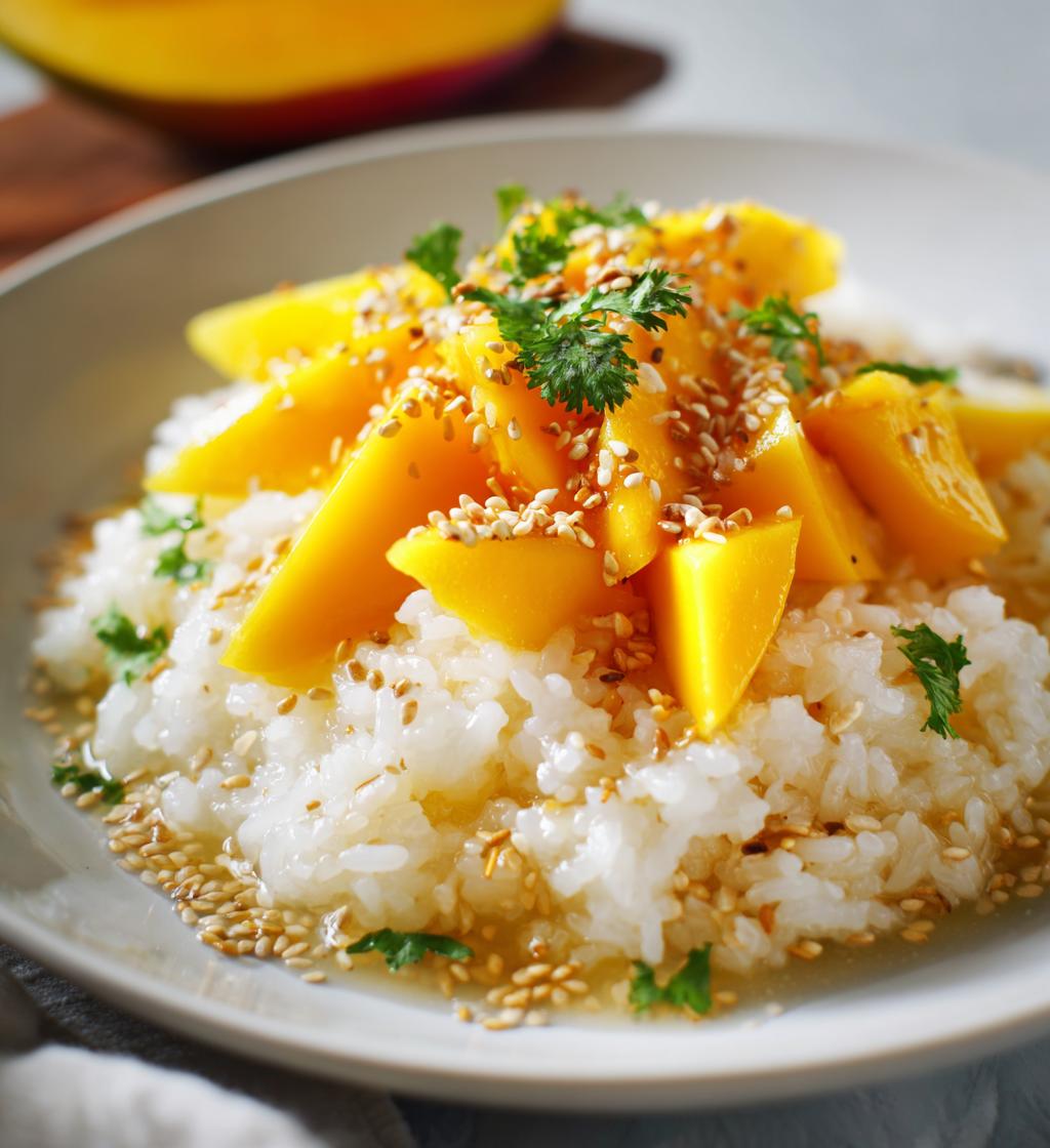mango sticky rice recipe