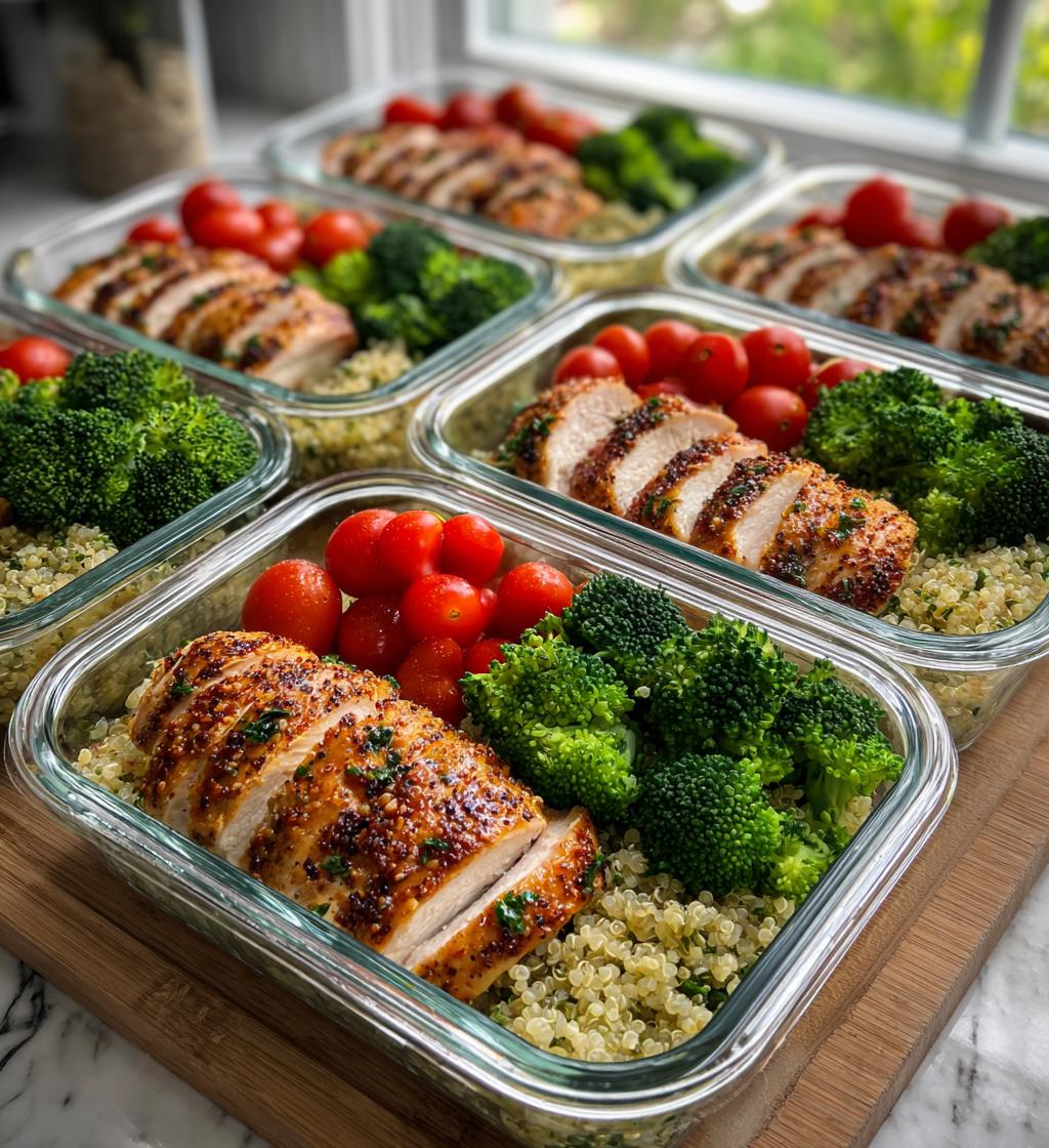 meal prep aesthetic