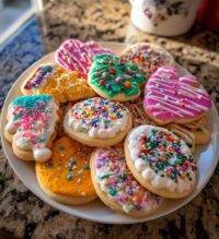 new year cookies decorated