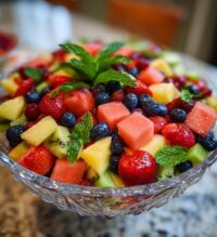 new year fruit arrangement