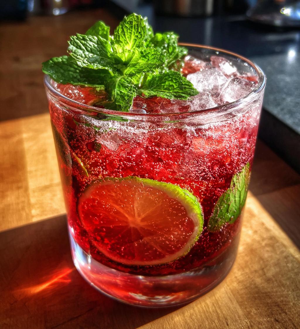 new year mocktail