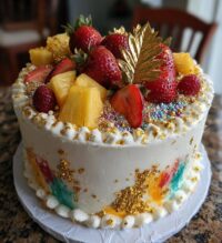 new years cake decorating