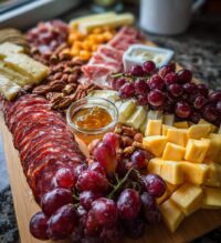 new years charcuterie board